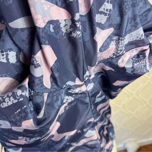 REEBOK | Blue Camouflage Windbreaker Pullover Jacket | Top - Picture 10 of 14